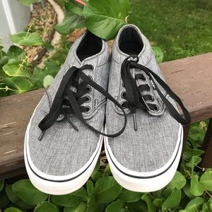 Grey Vans Size 8.5